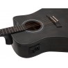 DIMAVERY STW-90 Western Guitar, vintage black - 3