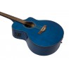 DIMAVERY STW-90 Western Guitar, crystal blue - 3
