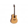 DIMAVERY STW-90 Western Guitar,natur - 1
