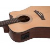 DIMAVERY STW-90 Western Guitar,natur - 3