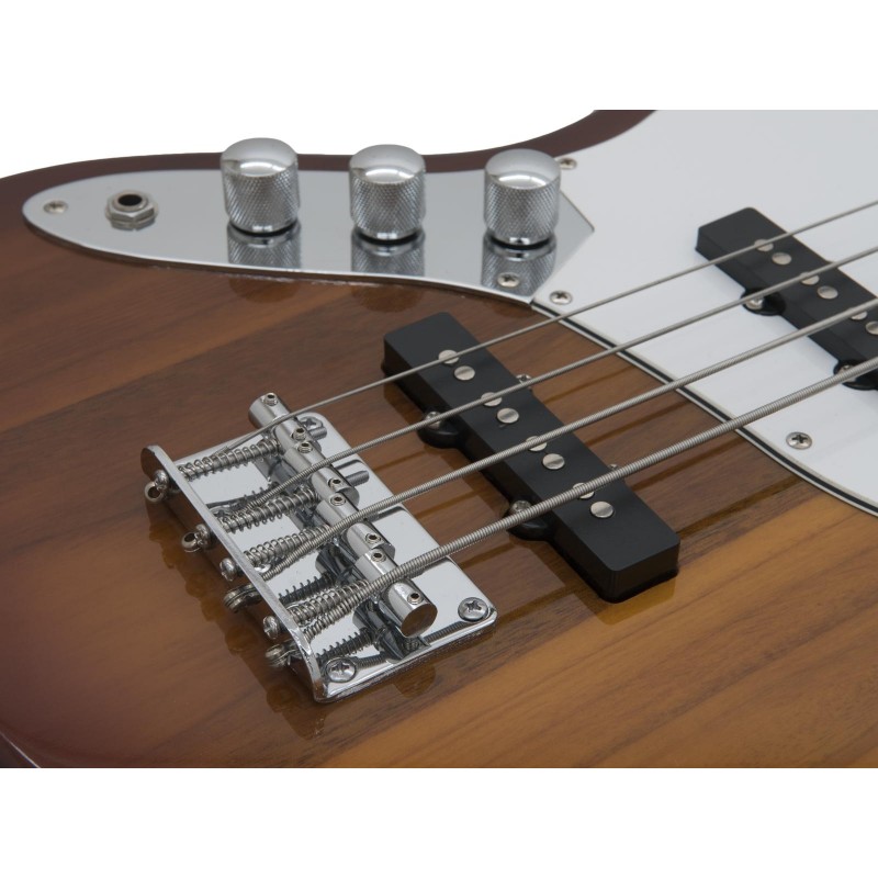 DIMAVERY JB-302 E-Bass LH, sunburst - 3