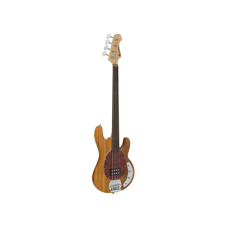 DIMAVERY MM-501 E-Bass, fretless, nature - 1