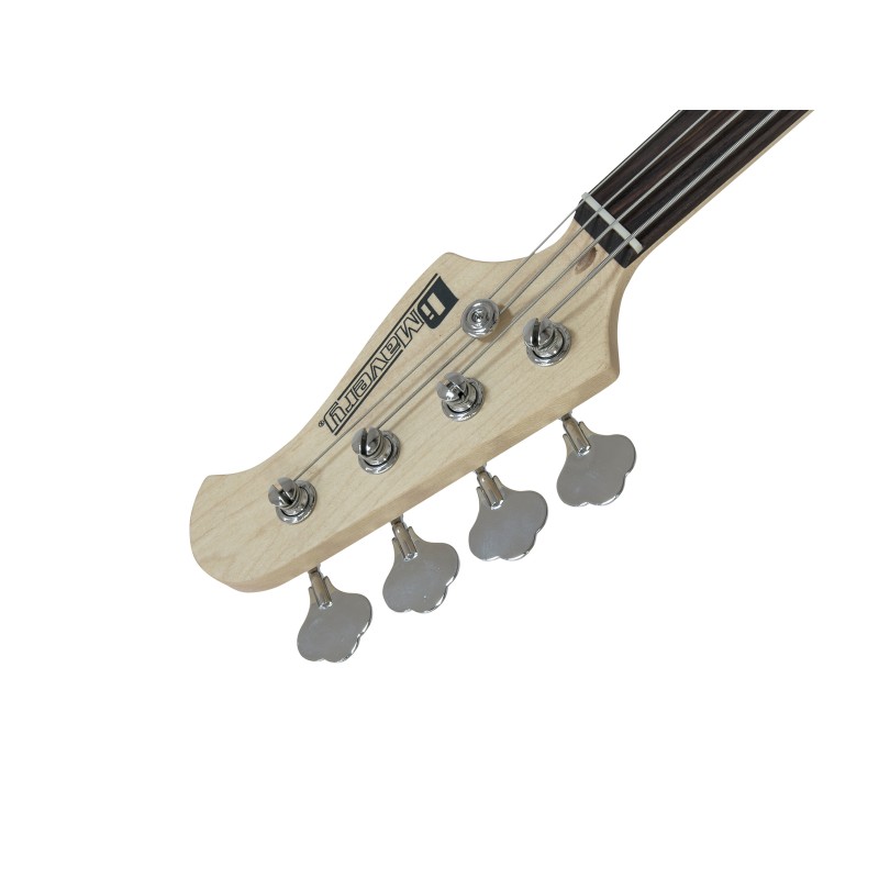 DIMAVERY MM-501 E-Bass, fretless, tobacco - 4