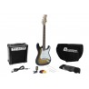 DIMAVERY EGS-1 Electric guitar set, sunburst - 1