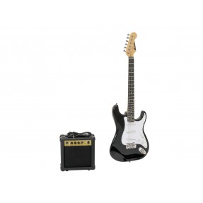 DIMAVERY EGS-1 Electric guitar set, black - 1
