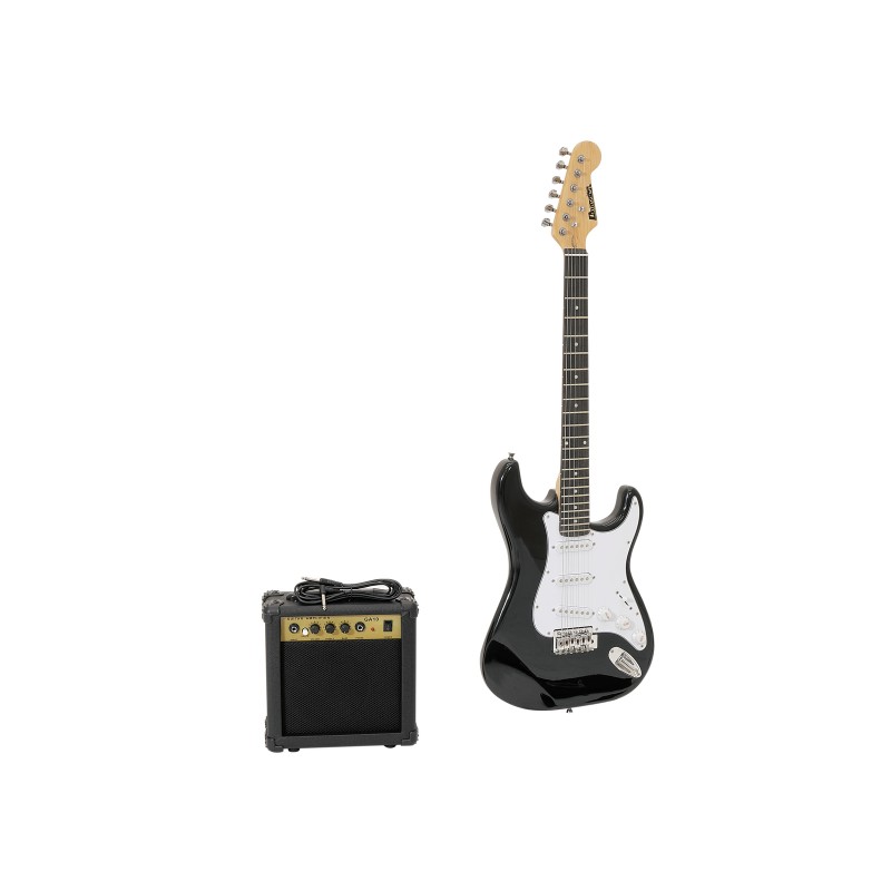 DIMAVERY EGS-1 Electric guitar set, black - 1
