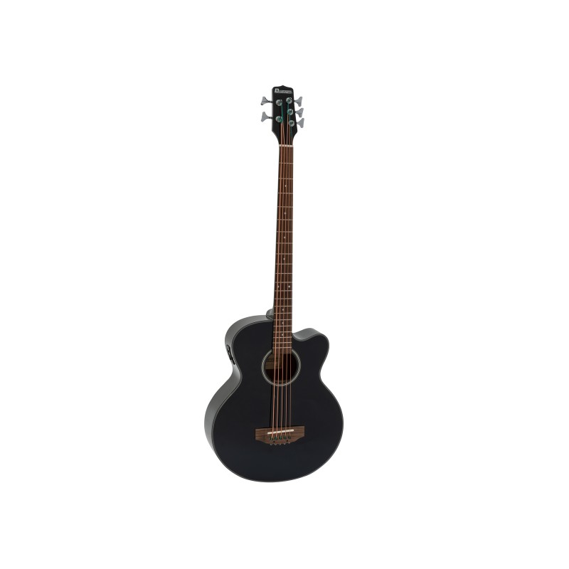 DIMAVERY AB-455 Acoustic Bass, 5-string, schwarz - 1