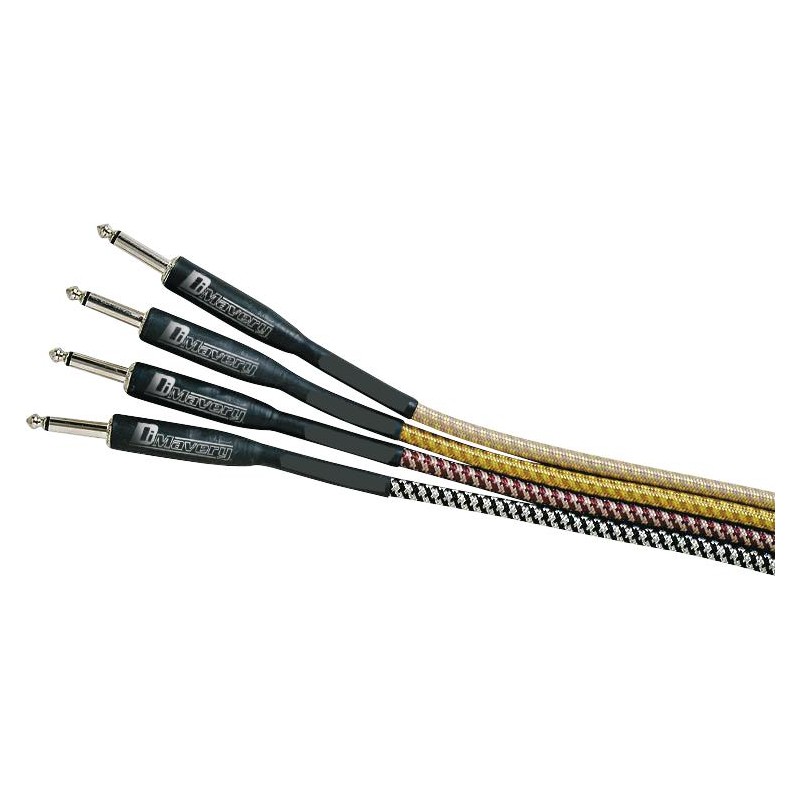 DIMAVERY Instrument-cable, 3m, bk/sil - 3