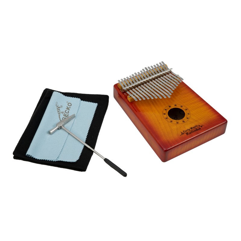 DIMAVERY KL-4 Kalimba,17 C, sunburst - 4