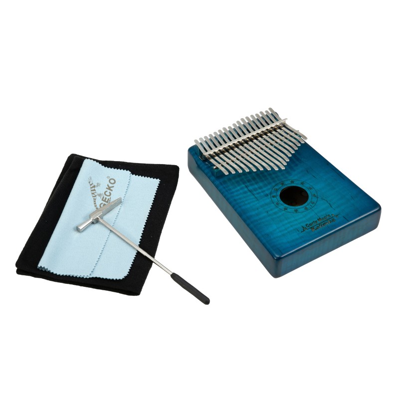 DIMAVERY KL-6 Kalimba,17 C, blue - 4