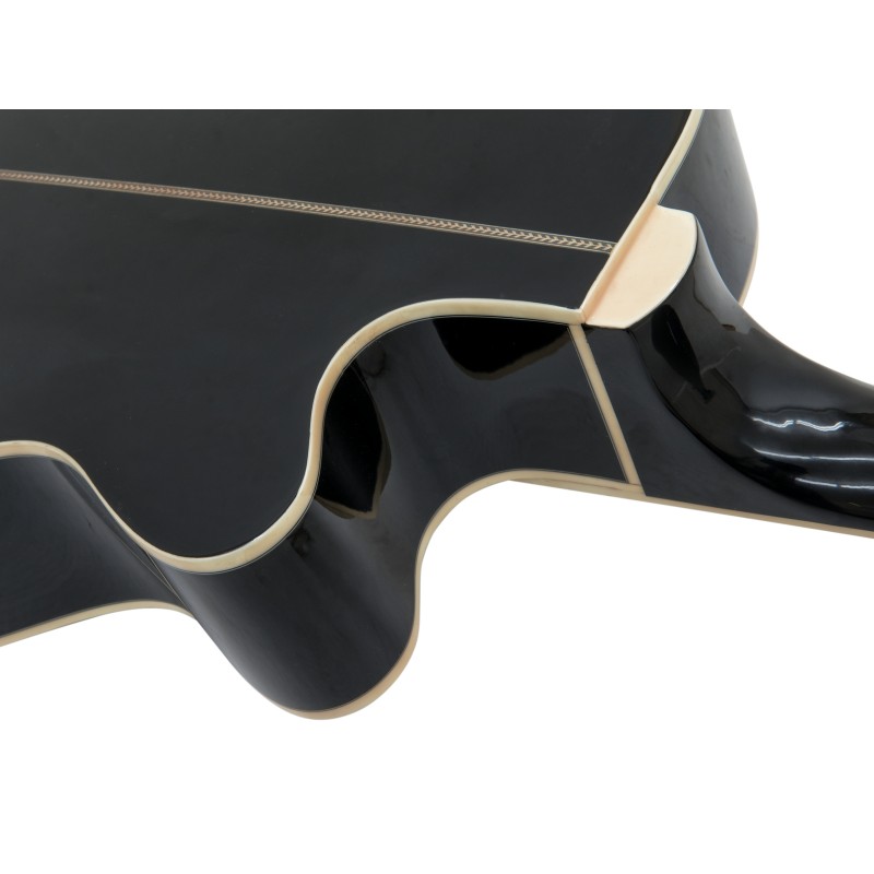 DIMAVERY AW-400 Western guitar LH, black - 5