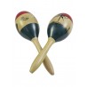 DIMAVERY Maracas Jamaika, wood 2x - 2