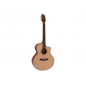 DIMAVERY STW-50 Western Guitar,natur - 1