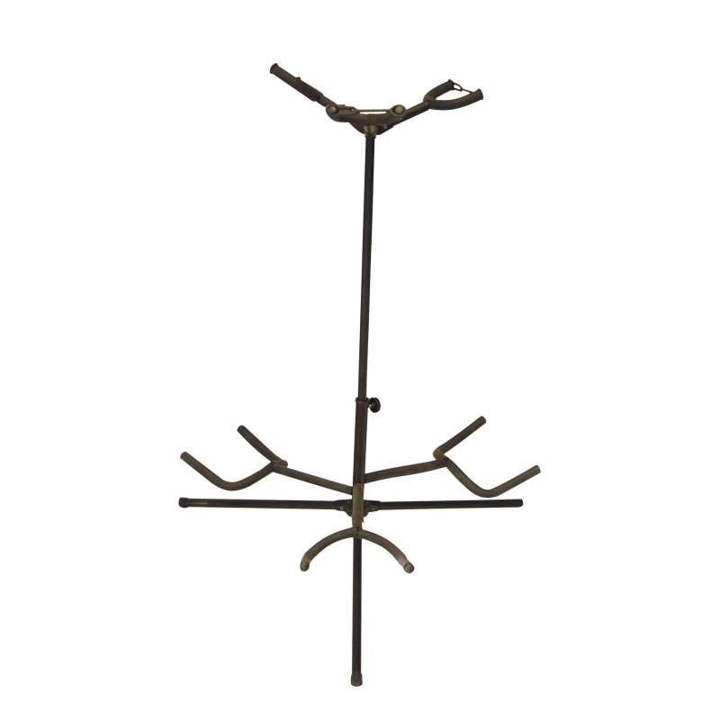 DIMAVERY Guitar Stand 3-fold bk - 1