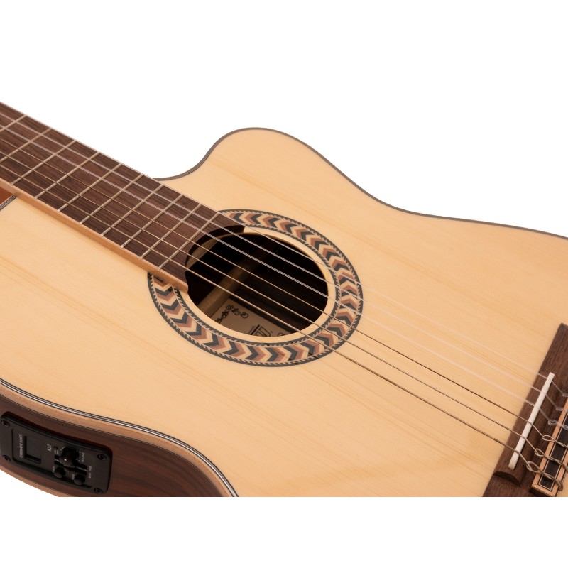 DIMAVERY TB-100 Classical guitar, nature - 3
