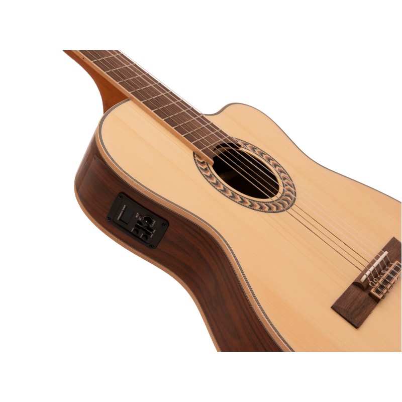 DIMAVERY TB-100 Classical guitar, nature - 4