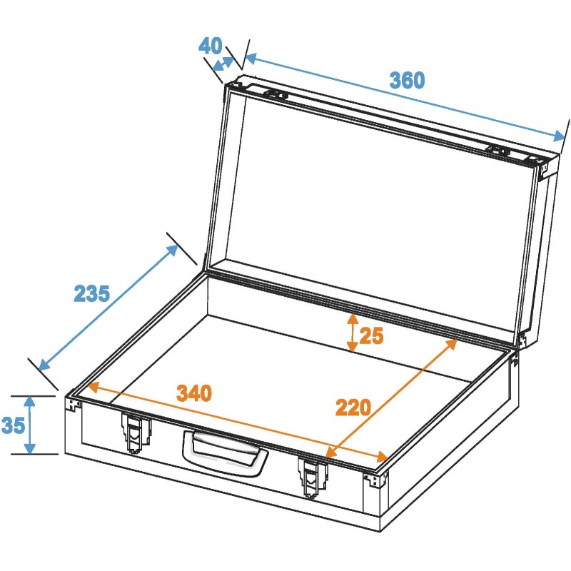 DIMAVERY Effector Case small - 3