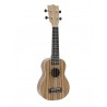 DIMAVERY UK-400 Ukulele soprano "Zebrawood" - 1