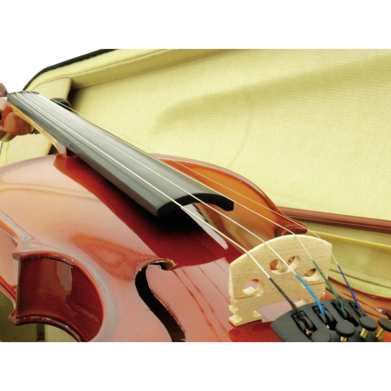 DIMAVERY Violin 4/4 with bow in case - 2