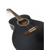 DIMAVERY AW-303 Western guitar black - 3