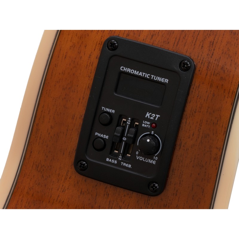 DIMAVERY AW-400 Western guitar, sunburst - 4