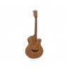 DIMAVERY SP-100 Western guitar, nature - 1