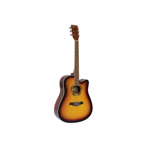 DIMAVERY DR-520 Dreadnought, sunburst - 1