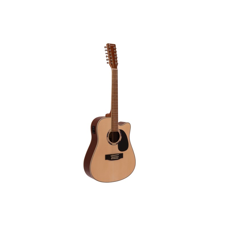 DIMAVERY DR-612 Western guitar 12-string, nature - 1