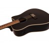 DIMAVERY DR-612 Western guitar 12-string, black - 4