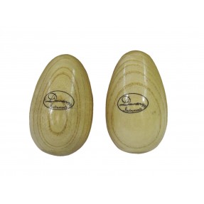 DIMAVERY Egg shaker wood 2x - 1