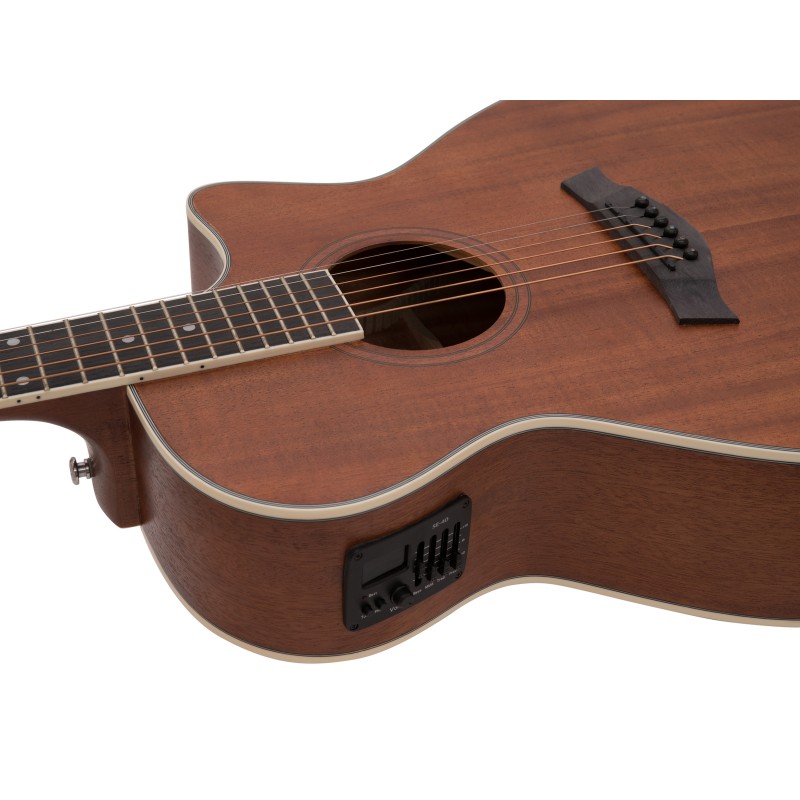 DIMAVERY AW-410 Western guitar, Sapele - 3