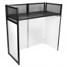 STAND4ME DJ PARAWAN XL stół ekran BK/WH DJ SCREEN - 4