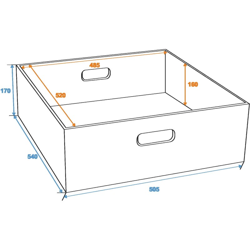 ROADINGER Drawer Box for Universal Tour Case - 2