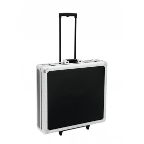 ROADINGER CD Case, black, 200 CDs, with Trolley - 1