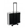 ROADINGER CD Case, black, 200 CDs, with Trolley - 3