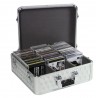 ROADINGER CD Case ALU polished for 100 CDs - 2