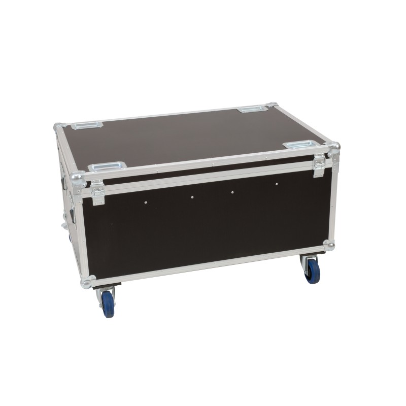 ROADINGER Flightcase 8x LED IP PAR 12x8W QCL/12x9 SQL Spot with wheels - 3