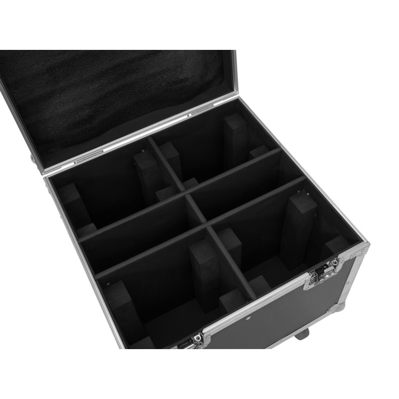 ROADINGER Flightcase 4x TMH-S90/H90/B90 - 4