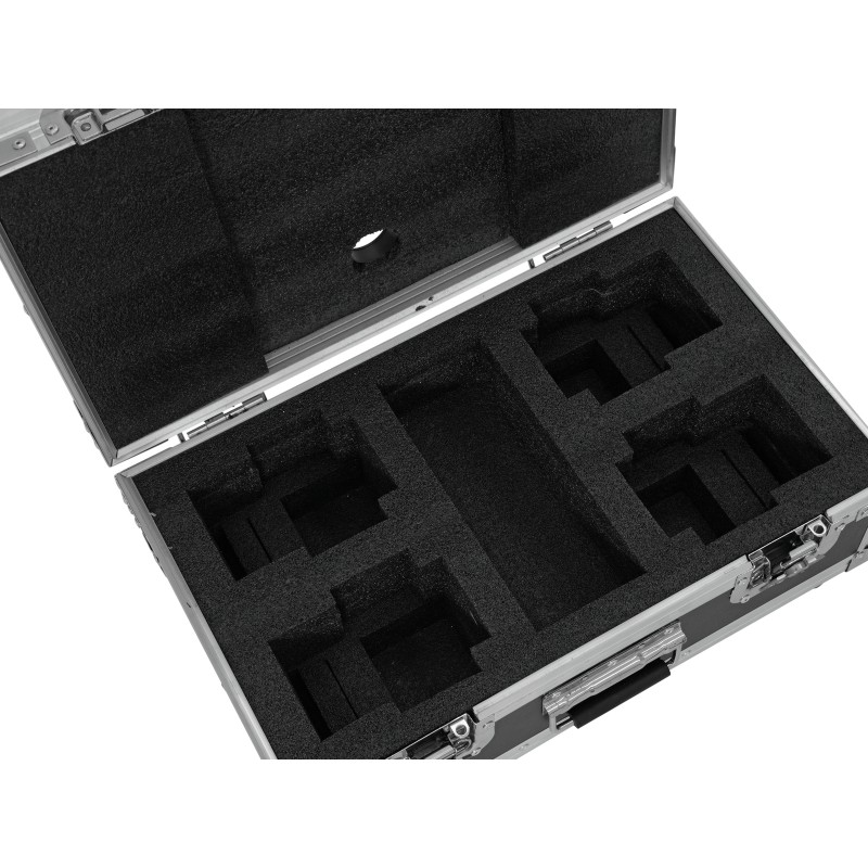 ROADINGER Flightcase 4x AKKU Dot 1 RGB/WW QuickDMX - 4