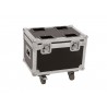 ROADINGER Flightcase 4x LED TMH-13/17/S30/W36 - 2