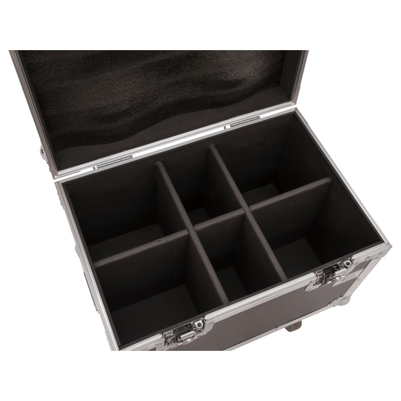 ROADINGER Flightcase 4x LED TMH-13/17/S30/W36 - 4