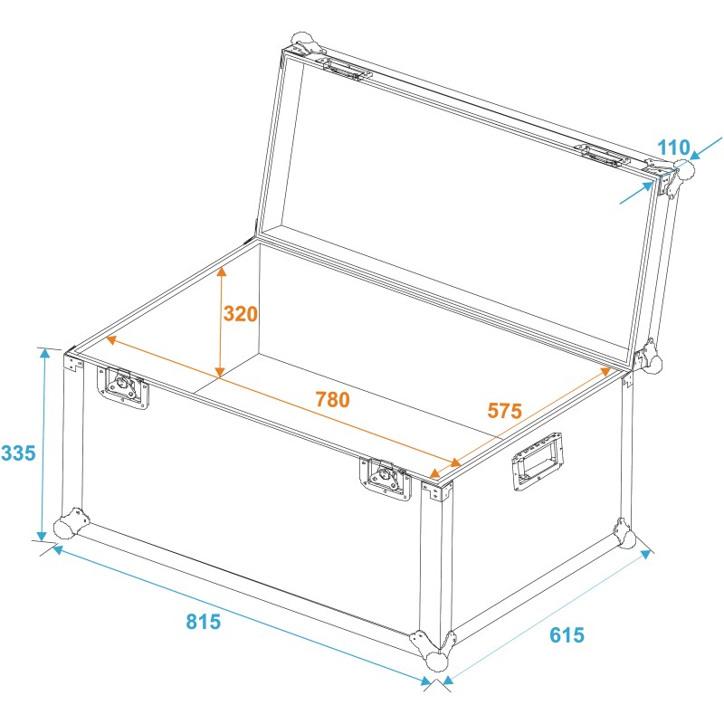 ROADINGER Universal Transport Case 80x60cm - 3