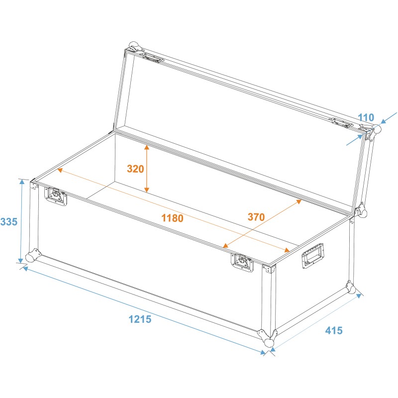 ROADINGER Universal Transport Case 120x40cm - 3