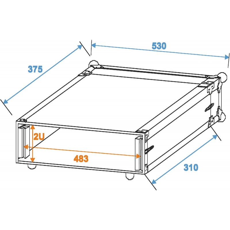 ROADINGER Case for Wireless Microphone Systems - 2