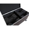 ROADINGER Flightcase 4x LED TMH-X10 - 4