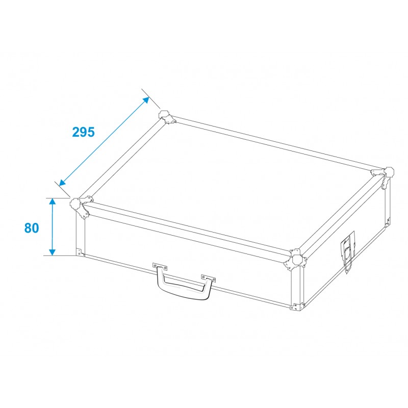 ROADINGER Flightcase Easy Show - 5