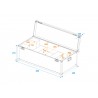 ROADINGER Flightcase 1x LED SL-400 - 5