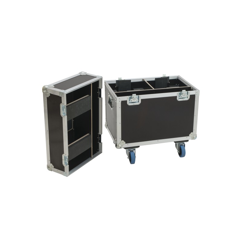 ROADINGER Flightcase 2x LED TMH-75 - 2