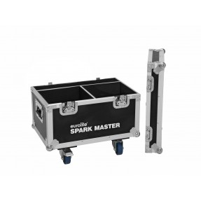 ROADINGER Flightcase 2x Spark Master with wheels - 1