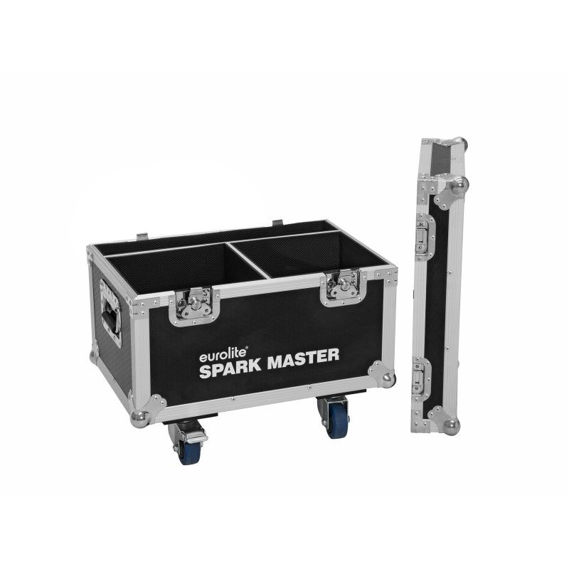 ROADINGER Flightcase 2x Spark Master with wheels - 1